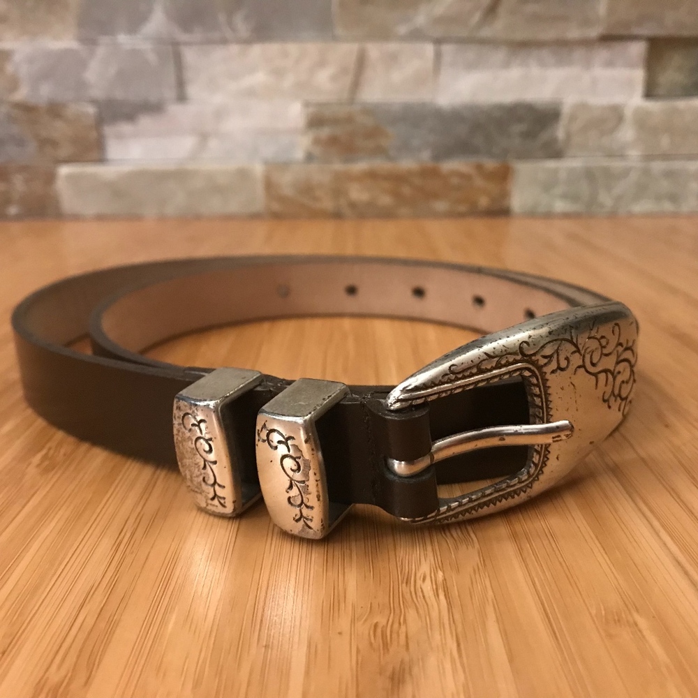 Streets Ahead Los Angeles Belt Embossed Buckle M